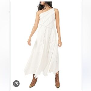 Free People Bella One Shoulder Maxi Dress